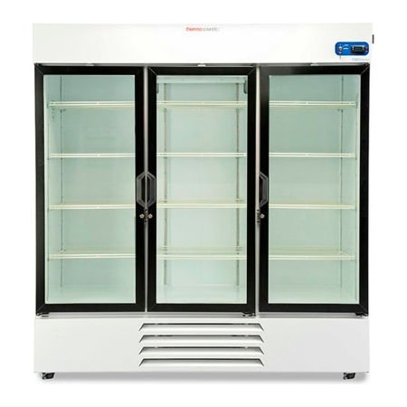 Thermo Scientific Thermo Scientific TSG Series GP Laboratory Refrigerator, 72 Cu.Ft., Glass Doors, White TSG72RPGA